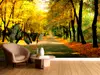 Fototapet peisaj de toamnă, Sunny day in the Autumn Park, 400x260 cm