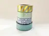 Set 4 role washi tape Dream, benzi adezive decorative turcoaz