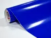 Autocolant albastru lucios Oracal 641G Economy Cal Brilliant Blue 086, lățime 126 cm