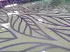 Folie geam autoadezivă Lorient, Folina, transparentă în degrade turcoaz, 120 cm lăţime