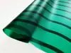Folie geam autoadezivă Jade, Folina, verde cu valuri, 120 cm lăţime