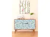 Autocolant mobilă decorativ, Folina, decor marin,100 cm lăţime