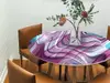 Autocolant blat masă, model abstract, rolă de 100 x 100 cm, racletă inclusă