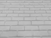 Autocolant perete cărămidă albă, Folina, 130 cm lăţime