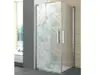 Folie cabină duş, Folina, sablare cu imprimeu țestoase și corali, rolă de 100x210 cm