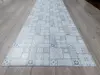 Covor din vinil Belinda, linoleum antiderapant cu model gri. rolă de 80x290 cm