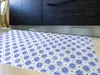 Covor antiderapant pentru bucătărie, din pvc, model Sebang, linoleum antiderapant la rolă de 80x158 cm