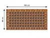 Covor antiderapant pentru bucătărie, din pvc, model Corint, linoleum antiderapant la rolă de 80x158 cm