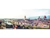 Autocolant perete Florenta, Folina, peisaj urban, rolă de 200x80cm