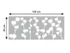 Folie geam autoadezivă Cotton Flowers, cu model decupat, rolă de 50x120 cm, racletă inclusă 