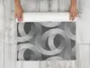 Folie protecţie sertare, model semicercuri, din PVC antiderapant cu grosime de 1,5 mm, material impermeabil, rolă de 50x155 cm