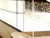 Folie geam autoadezivă Sara, Folina, imprimeu floral, alb, 150x152 cm