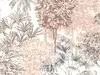 Fototapet Painted Trees, Komar, print digital, 400x280 cm