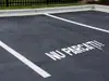 Șablon semnalizare Nu Parcați, pentru parcări, căi de acces, rampe și intrări, dimensiune 26x100cm
