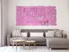 Oglindă decorativă Flower Blossom, Folina, culoare roz, dimensiune oglindă 200x93 cm