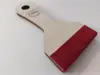 Racletă profesională din lemn cu mâner, cap din pâslă și gaură pentru agățat, 7x14 cm  