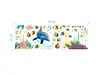 Stickere baie Peşti coloraţi, Folina, decor multicolor
