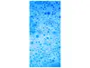 Folie cabină duş, Folina, sablare albastră Soap, rolă de 100x210 cm