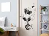 Sticker decorativ, Folina, model fluture stilizat, 120x65cm