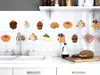 Set 20 stickere Prăjituri, Folina, autoadezive, multicolor