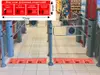 Stickere podea magazin Acţionează responsabil - set 2 bucăţi, 72x22cm