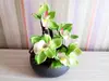 Aranjament flori artificiale Orhidee verde