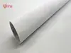 Autocolant alb cu efect metalic brushed, aspect mat, rolă de 50x150 cm