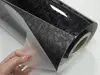 Folie auto carbon forjat negru mat, rolă 75x300 cm