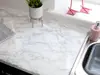 Autocolant mobilă imitaţie marmură Marmi Grau, d-c-fix, aspect lucios, rolă de 90x500 cm, cu racletă şi cutter