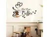 Sticker decorativ cafea – pentru bucătărie, cafenele și magazine de specialitate, 40x30 cm