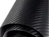 Autocolant negru carbon 3D, Folina, aspect mat, bubblefree, rola de 152x500 cm