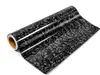 Folie autoadezivă Carbon Forjat negru lucios – rolă 75 x 300 cm