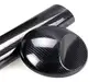 Folie carbon 5D negru lucios, material bubblefree, rolă de 152x200 cm