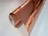 Autocolant cu efect metalic Rose Gold, Aslan, cu aspect lucios, lăţime de 125 cm