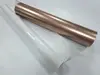 Set autocolant rose gold metalic lucios 30x100 cm + folie transfer 30x100 cm – pentru cutter plotter și stickere elegante