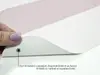 Autocolant de perete în două culori pentru camera copiilor, Folina, model în dungi roz, rolă de 60x130 cm