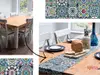 Autocolant decorativ d-c-fix Faroso, rolă de 67x150 cm – model mediteranean multicolor