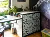 Autocolant decorativ Folina,  model tastatură, 100 cm lățime