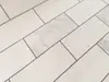Autocolant perete, MagicFix, imitaţie faianţă albă, 100 cm lăţime