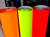 Autocolant FluoColour, Aslan, fluorescent, portocaliu, lățime 125 cm