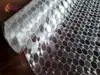 Folie geam autoadezivă, Folina, sablare cu model hexagoane translucide, rolă de 50x120 cm