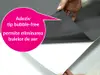 Autocolant mobilă premium, gri închis mat soft touch, 122 cm lățime
