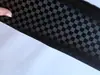 Autocolant negru Grid Carbon, model embosat pătrățele - 75x250 cm