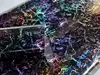 Autocolant marmură neagră cu efect holografic, Magic Marble - 75x250 cm