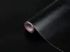 Autocolant decorativ imitaţie piele neagră Leder, d-c-fix, 90 cm lățime