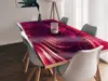 Autocolant blat masă model geometric rosu, 100 x 100 cm, racletă inclusă