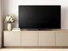 Autocolant mobilă premium, bej nisipiu mat soft touch, 122 cm lățime