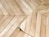 Autocolant mobilă lemn bej, d-c-fix Chevron, rolă de 67x200cm