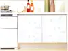 Autocolant mobilă bucătărie Malia, Magicfix, gri deschis, aspect lucios, lățime 100 cm