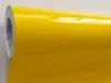 Autocolant mobilă copii, Kointec 3303 galben lucios, rolă de 100x250 cm